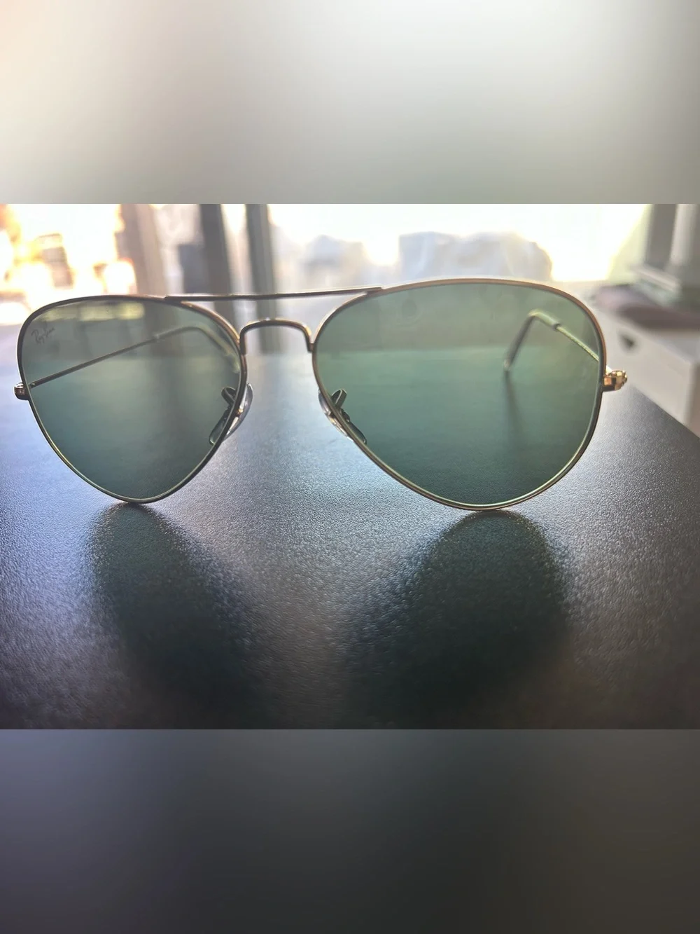 Ray Ban RB3025 Aviator large metal Unisex Sunglasses